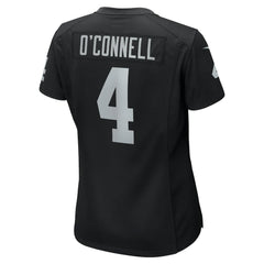 NFL Aidan O'Connell Las Vegas Raiders Women's Game Jersey - Black