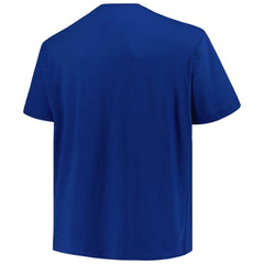 NHL New York Rangers Profile Big & Tall Arch Over Logo T-Shirt - Blue