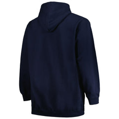 NHL Seattle Kraken Profile Big & Tall Arch Over Logo Pullover Hoodie - Deep Sea Blue