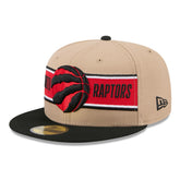 Toronto Raptors 2024 NBA Draft 59FIFTY Fitted Hat Tan/Black