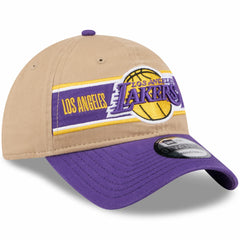 Los Angeles Lakers 2024 NBA Draft 9TWENTY Adjustable Hat Tan/Purple