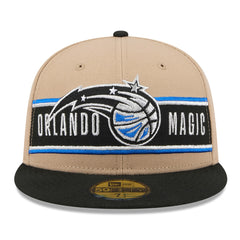 Orlando Magic 2024 NBA Draft 59FIFTY Fitted Hat Tan/Black