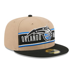 Orlando Magic 2024 NBA Draft 59FIFTY Fitted Hat Tan/Black
