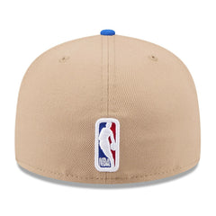 Dallas Mavericks 2024 NBA Draft 59FIFTY Fitted Hat Tan/Blue