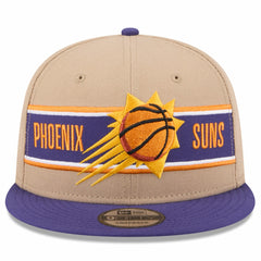 Phoenix Suns 2024 NBA Draft 9FIFTY Snapback Hat Tan/Purple
