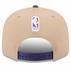 Phoenix Suns 2024 NBA Draft 9FIFTY Snapback Hat Tan/Purple