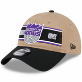 Sacramento Kings 2024 NBA Draft 9TWENTY Adjustable Hat Tan/Black