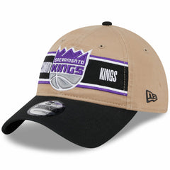Sacramento Kings 2024 NBA Draft 9TWENTY Adjustable Hat Tan/Black