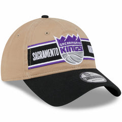 Sacramento Kings 2024 NBA Draft 9TWENTY Adjustable Hat Tan/Black
