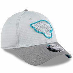 Jacksonville Jaguars New Era 2024 NFL Training Camp 9FORTY Adjustable Hat Gray