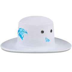 Carolina Panthers New Era 2024 NFL Training Camp Panama Bucket Hat White