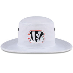 Cincinnati Bengals New Era 2024 NFL Training Camp Panama Bucket Hat White