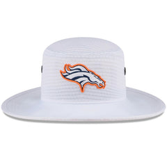 Denver Broncos New Era 2024 NFL Training Camp Panama Bucket Hat White