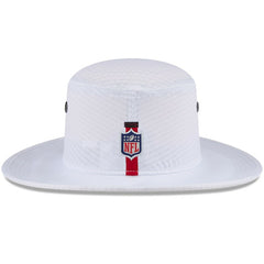 San Francisco 49ers New Era 2024 NFL Training Camp Panama Bucket Hat White