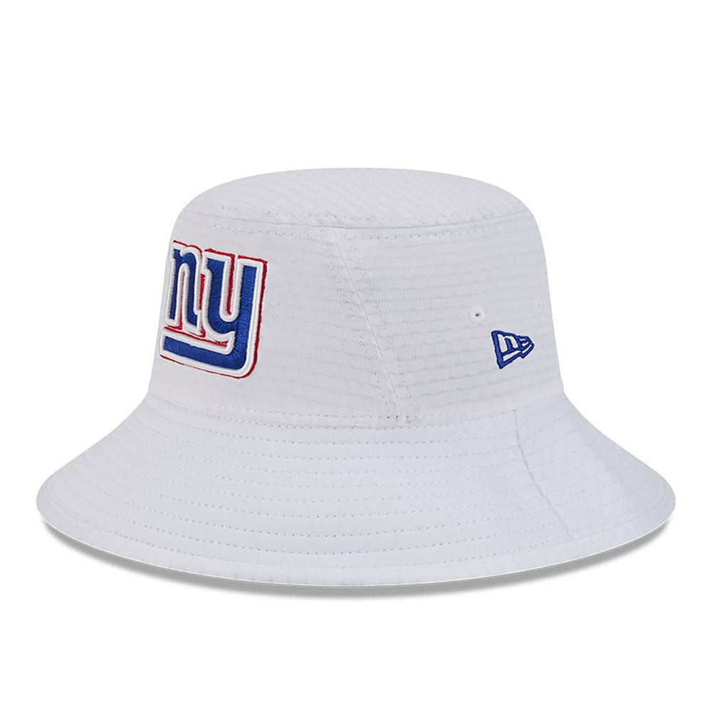 New York Giants New Era 2024 NFL Training Camp Stretch Bucket Hat White