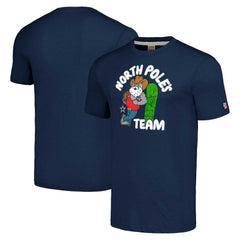 Dallas Cowboys Homage Unisex Holiday Tri-Blend T-Shirt Navy
