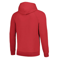 Kansas City Chiefs Homage Unisex Holiday Raglan Tri-Blend Pullover Hoodie Red
