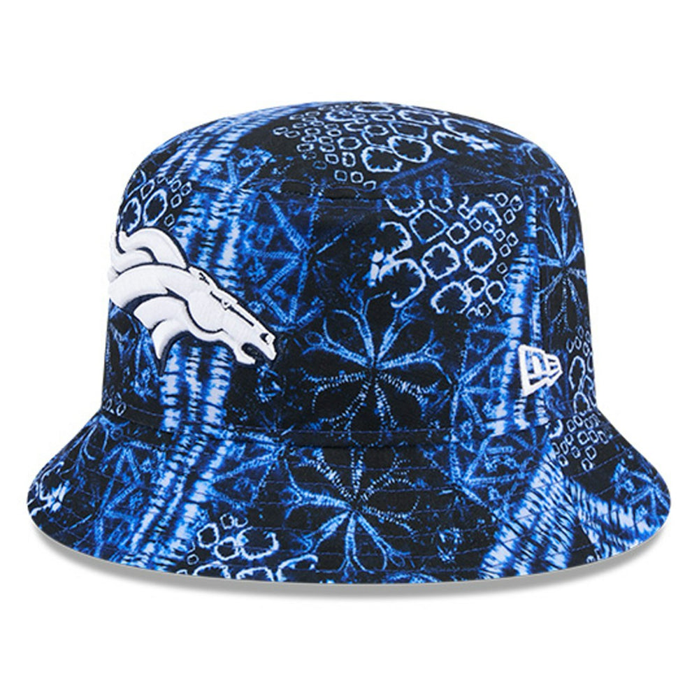 Denver Broncos New Era Shibori Bucket Hat Navy