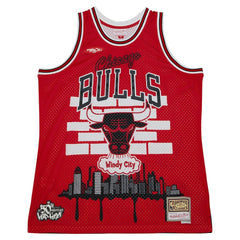 NBA Chicago Bulls x Tats Cru Hardwood Classics Fashion Jersey sale - Red