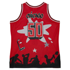 Chicago Bulls x Tats Cru Hardwood Classics Fashion Jersey Red