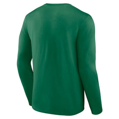Philadelphia Eagles Gridiron Classics Retro Block Long Sleeve T-Shirt Kelly Green