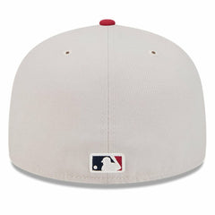 Washington Nationals New Era 2024 Fourth of July 59FIFTY Fitted Hat - Khaki/Red Hats