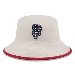 San Francisco Giants New Era 2024 Fourth of July Bucket Hat - Khaki Hats