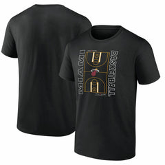 Miami Heat Michelob Ultra Full Court T-Shirt - Black