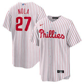 MLB Aaron Nola Philadelphia Phillies Nike Home Replica Player Jersey - White