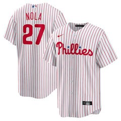 MLB Aaron Nola Philadelphia Phillies Nike Home Replica Player Jersey - White