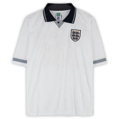 Paul Gascoigne England National Team Autographed 1990 Home Jersey
