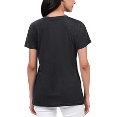 Chicago White Sox G-III 4Her by Carl Banks Women's Key Move V-Neck T-Shirt - Black T-shirts