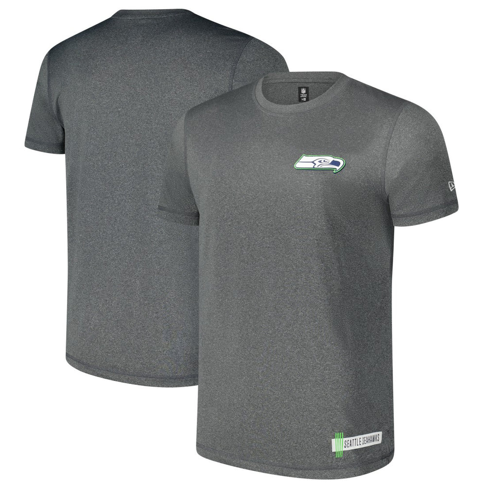 Seattle Seahawks New Era 2024 NFL Training Camp T-Shirt Heather Charcoal