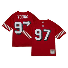 NFL Bryant Young San Francisco 49ers Legacy Replica Jersey - Scarlet cheap