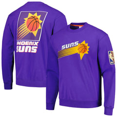 Phoenix Suns Hardwood Classics There and Back Pullover Sweatshirt Purple