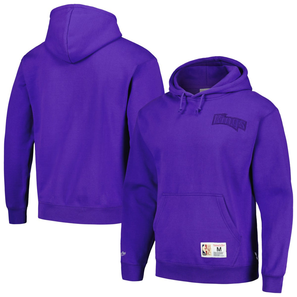 Sacramento Kings Hardwood Classics Tonal Pullover Hoodie Purple