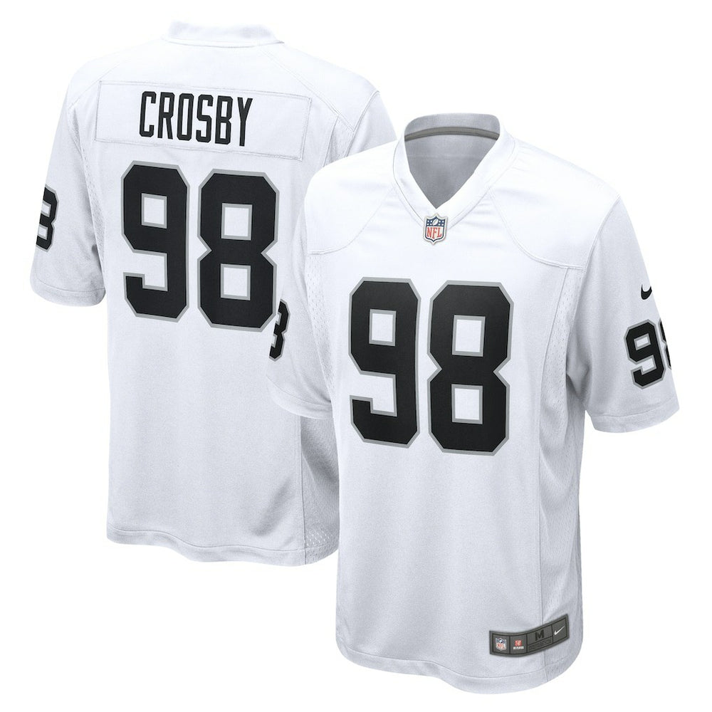 NFL Maxx Crosby Las Vegas Raiders Game Jersey - White