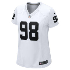 Maxx Crosby Las Vegas Raiders Women's Game Jersey White