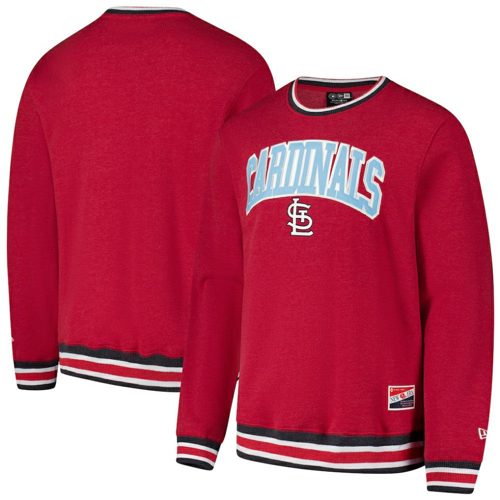 St. Louis Cardinals New Era Pullover Sweatshirt - Red Pullover