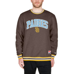 San Diego Padres New Era Pullover Sweatshirt - Brown Pullover