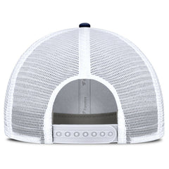 Dallas Cowboys Fundamentals Flawless Stripe Trucker Adjustable Hat White/Navy