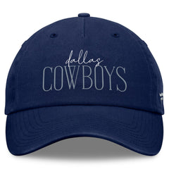 Dallas Cowboys Women's Fundamentals Review Adjustable Hat Navy