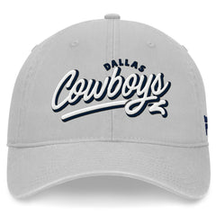 Dallas Cowboys Women's Rustic Kickoff Adjustable Hat Gray