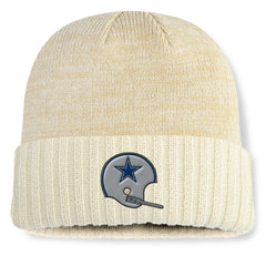 Dallas Cowboys Heritage Block Cuffed Knit Hat Cream