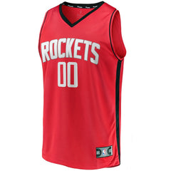 NBA Houston Rockets Fast Break Custom Replica Jersey - Icon Edition?- Red