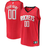NBA Houston Rockets Youth Fast Break Custom Replica Jersey - Icon Edition?- Red