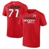 NHL Dylan Larkin Detroit Red Wings Fanatics Authentic Pro Prime Name & Number T-Shirt - Red
