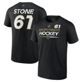 NHL Mark Stone Vegas Golden Knights Fanatics Authentic Pro Prime Name & Number T-Shirt - Black
