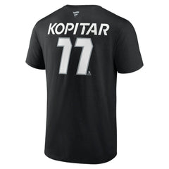 NHL Anze Kopitar Los Angeles Kings Fanatics Authentic Pro Prime Name & Number T-Shirt - Black