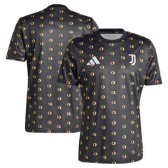 Juventus 2024/25 Slim Fit Pre-Match Top Black